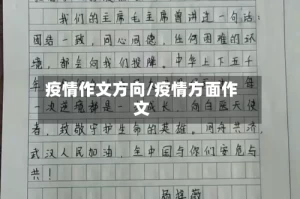 疫情作文方向/疫情方面作文