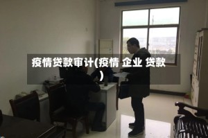 疫情贷款审计(疫情 企业 贷款)