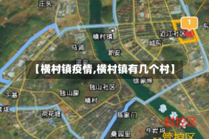 【横村镇疫情,横村镇有几个村】