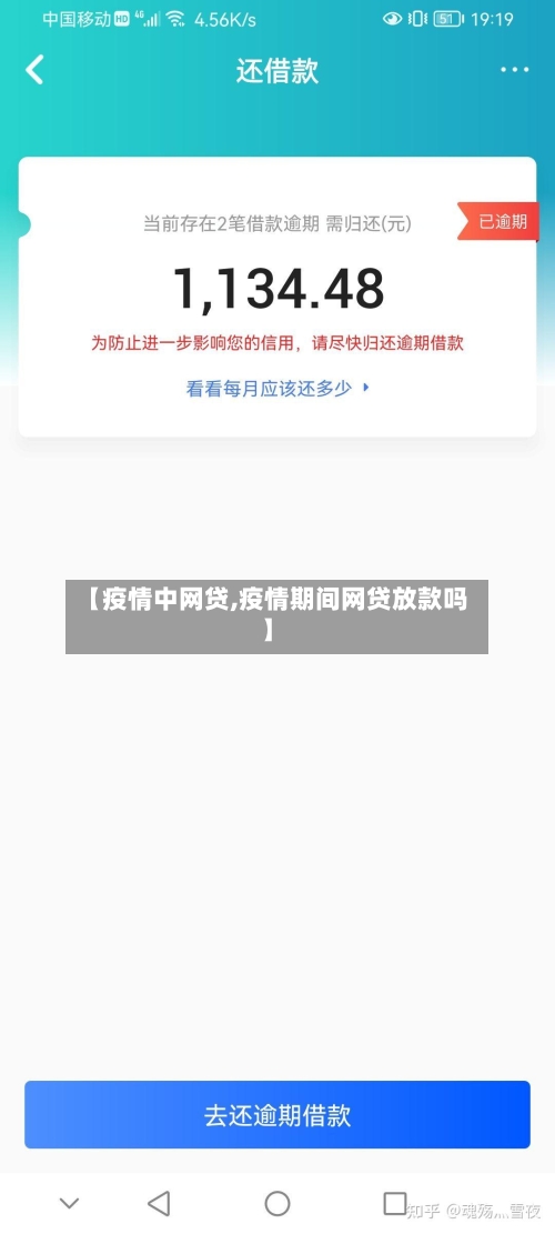 【疫情中网贷,疫情期间网贷放款吗】-第3张图片
