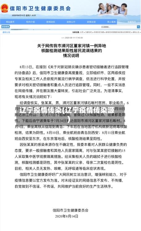 辽宁疫情传染(辽宁疫情传染源)-第2张图片